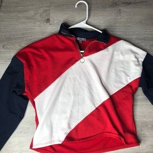 Charlotte rouse cropped sweatshirt